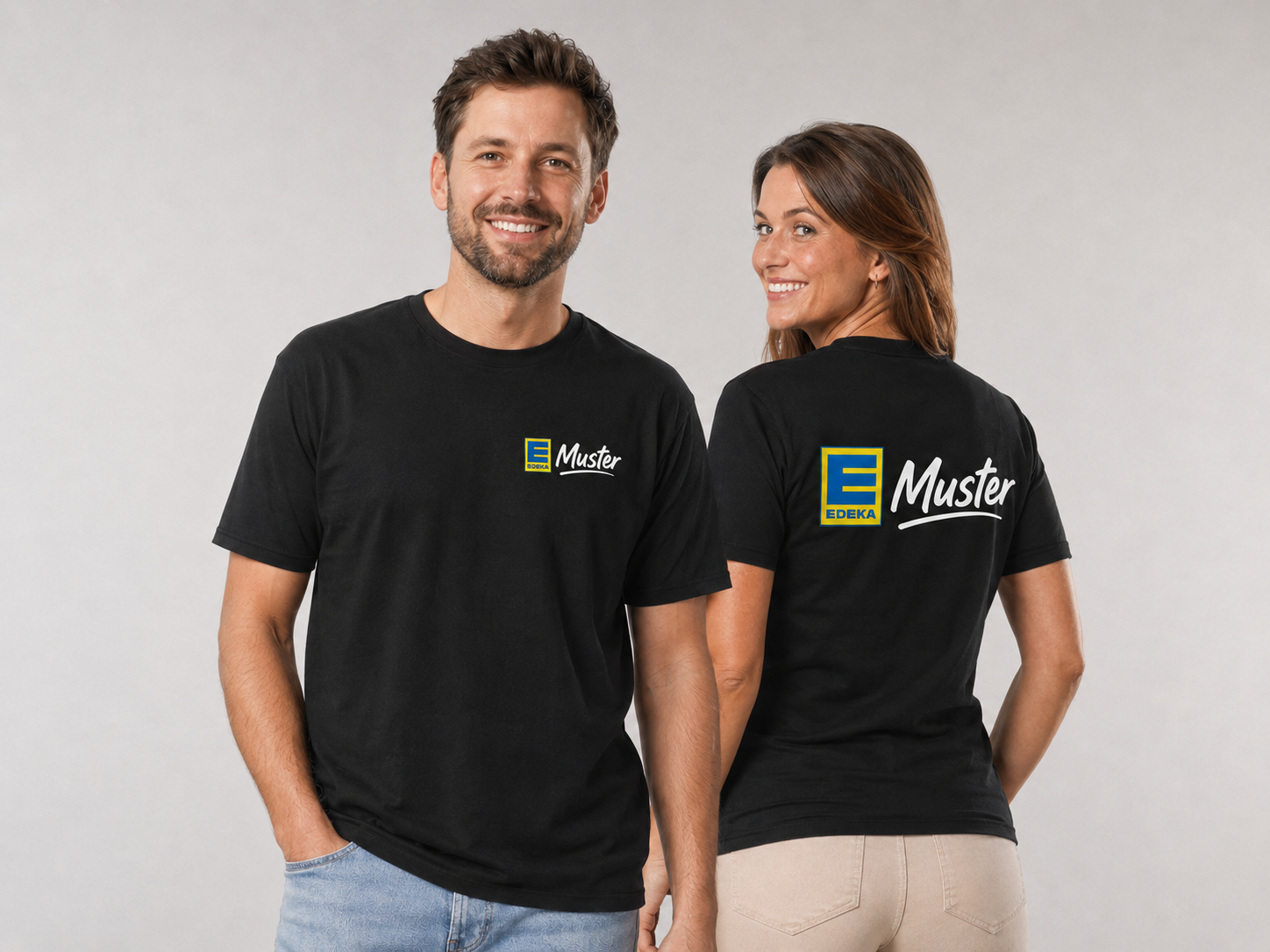 Kuratierte Teamkleidung für EDEKA-Märkte